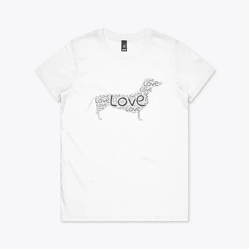 Dachshund Love (Black)