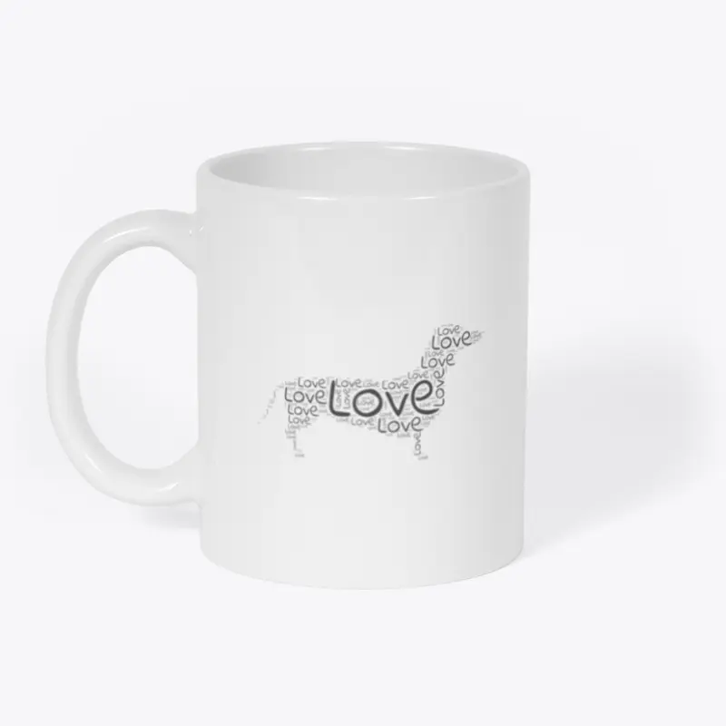 Dachshund Love (Black)