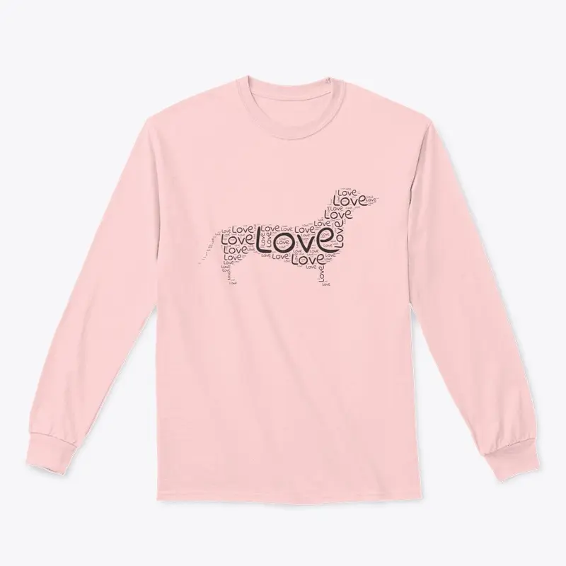 Dachshund Love (Black)