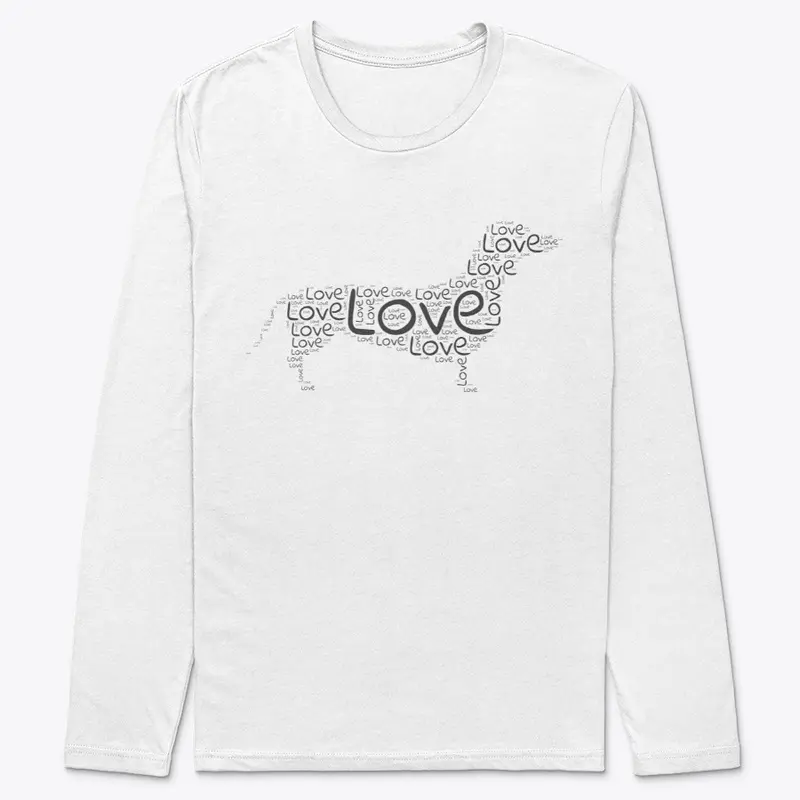 Dachshund Love (Black)